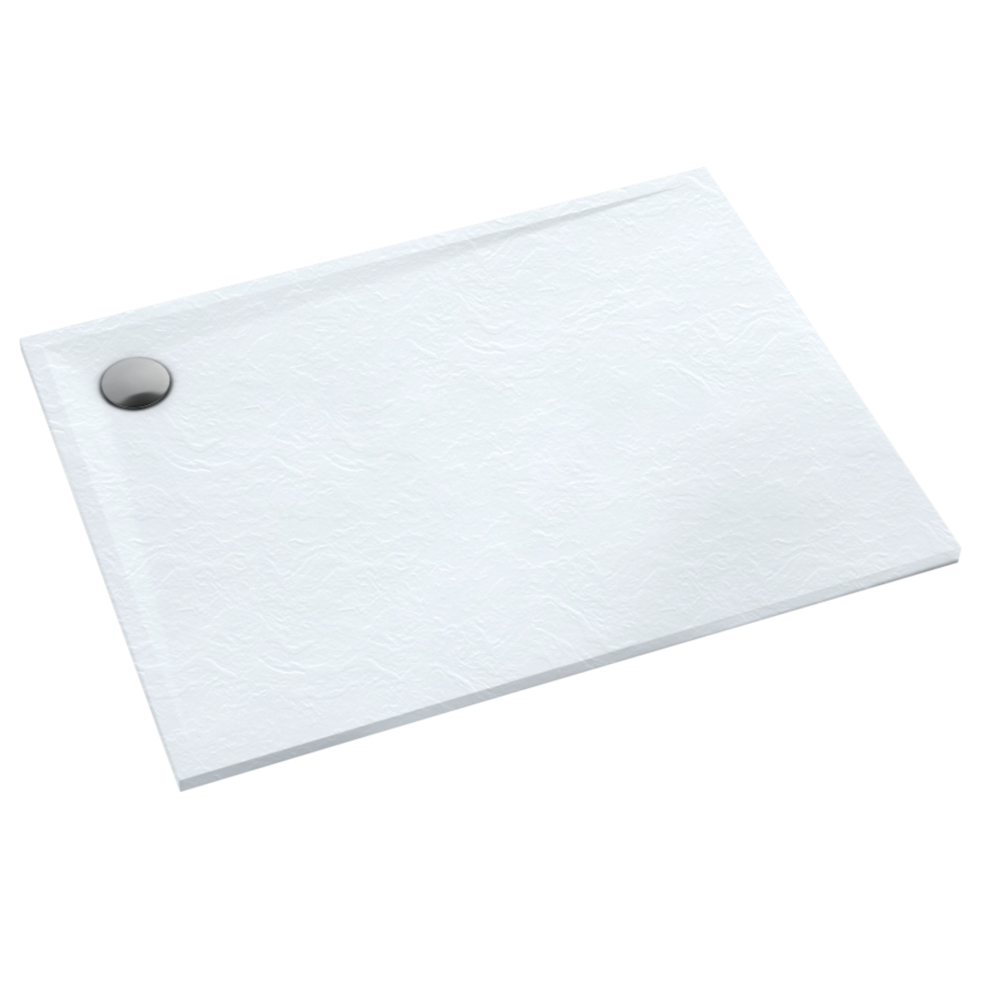 Schedline Libra White Stone receveur de douche 100x90 cm blanc 3SP.L1P-90100/B/ST