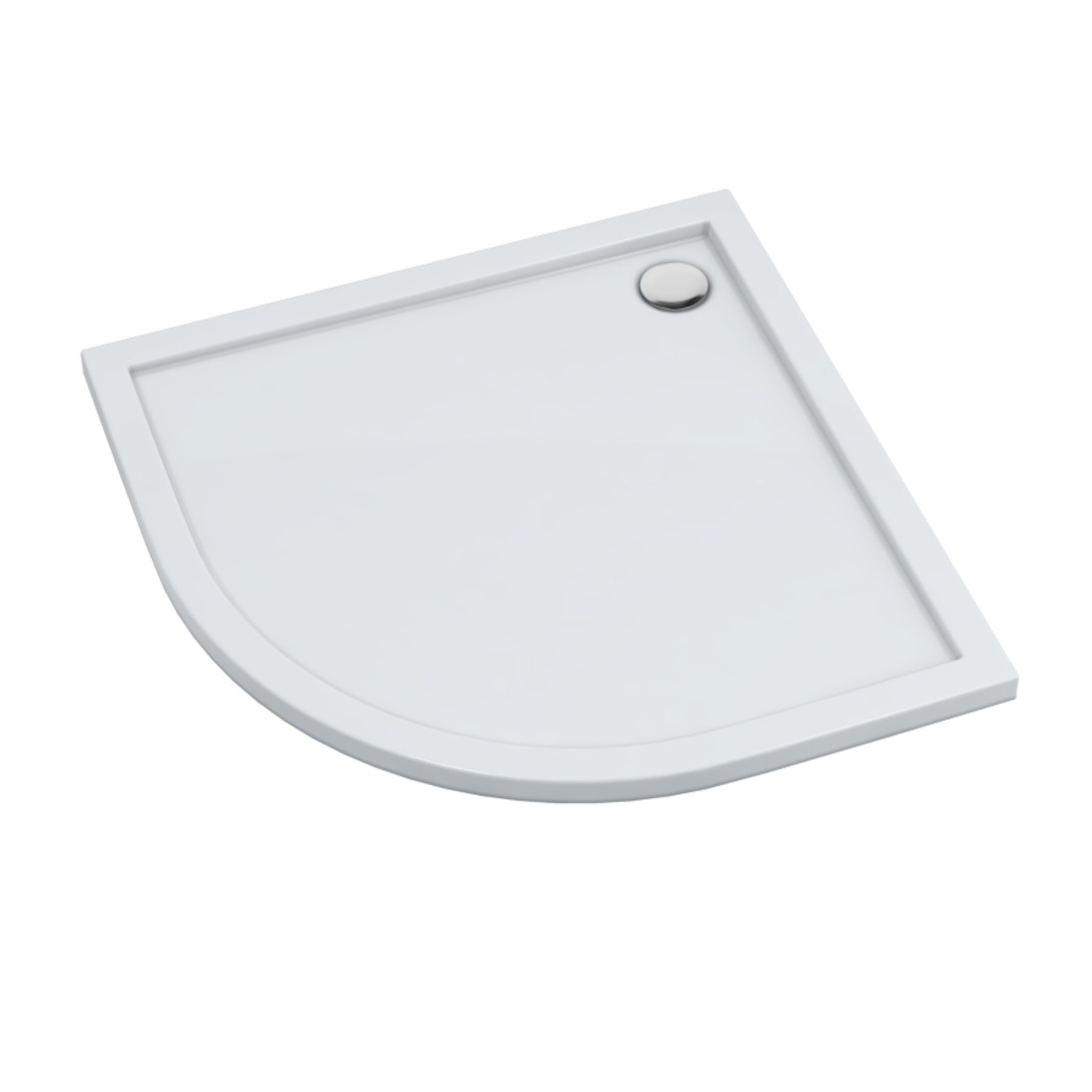 Schedline Estima receveur de douche semi-circulaire 100x100 cm blanc  3SP.E2O-100100