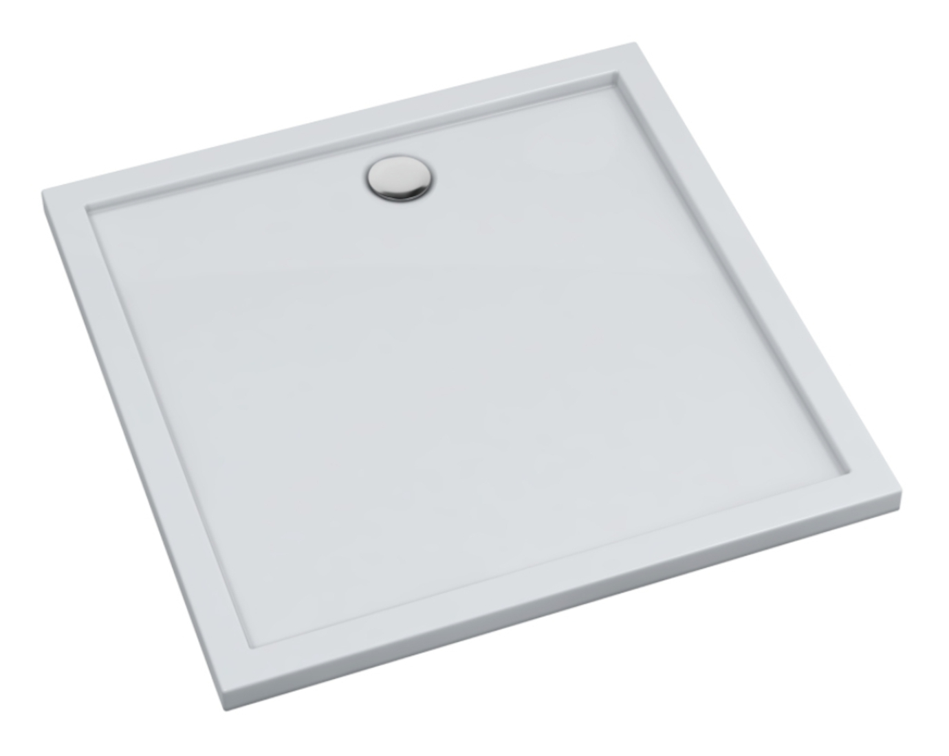 Schedline Estima receveur de douche carré 100x100 cm blanc 3SP.E1K-100100