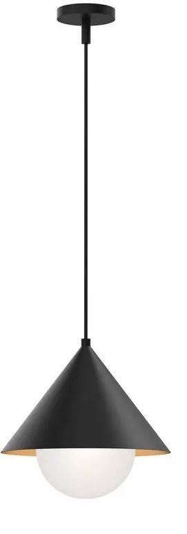 Elstead Lighting Remyck lampe suspendue 1x60 W noir ALM-REMYCK-P-BK