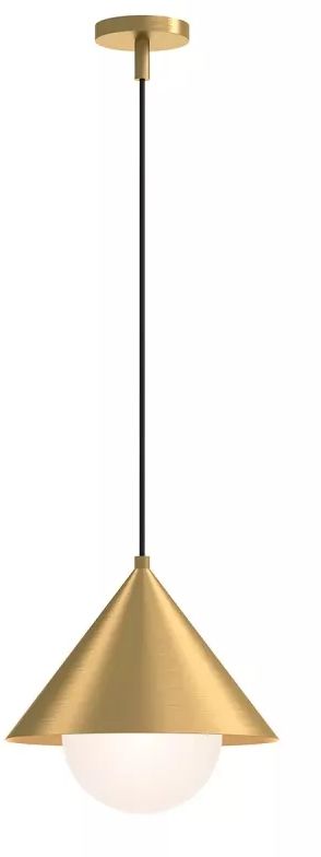 Elstead Lighting Remyck lampe suspendue 1x60 W doré ALM-REMYCK-P-GD