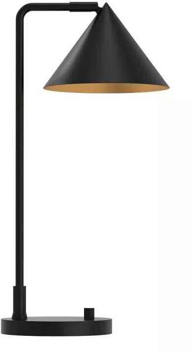 Elstead Lighting Remyck lampe de table 1x60 W noir ALM-REMYCK-TL-BK