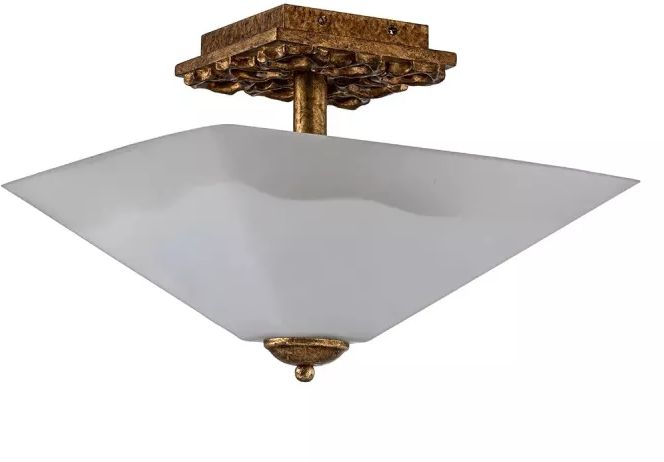 Elstead Lighting Star plafonnier 2x40 W doré FB-STAR-F-S-DG