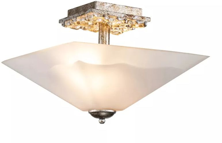 Elstead Lighting Star plafonnier 2x40 W argenté FB-STAR-F-S-DS