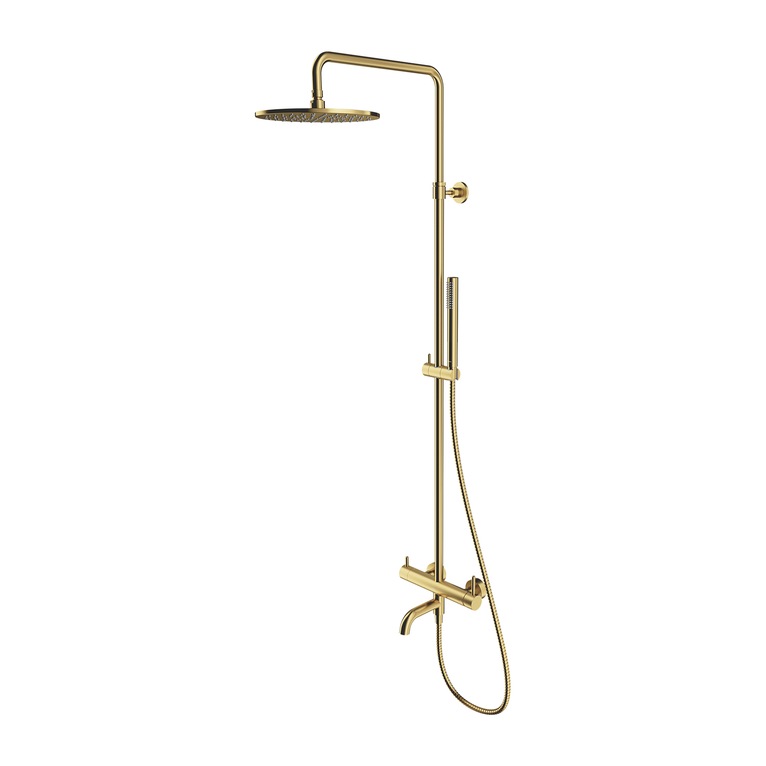 Omnires Y kit baignoire-douche mural oui || Y1234MBSB