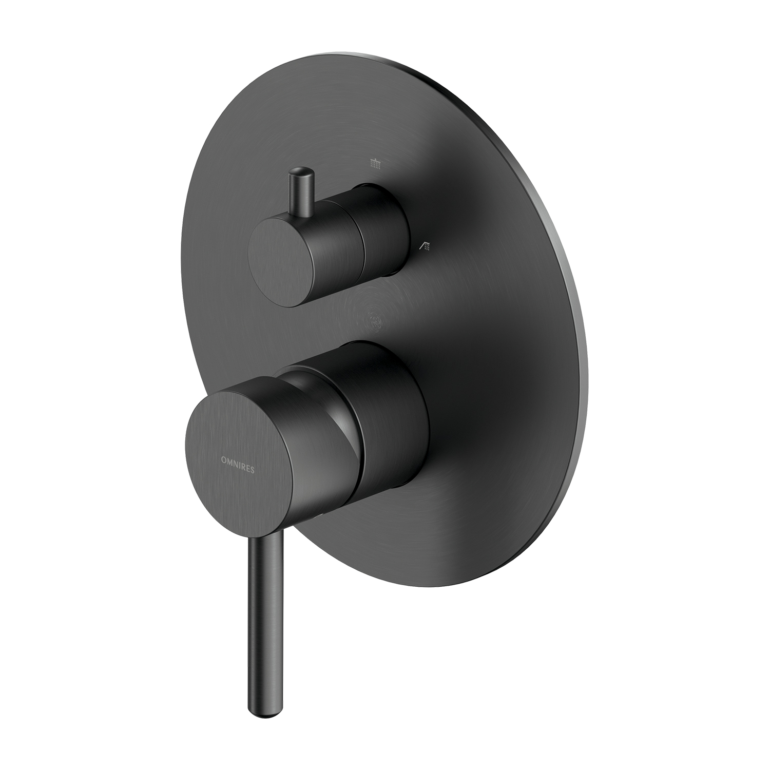Omnires Y mitigeur bain-douche encastrée graphite Y1247ROGR