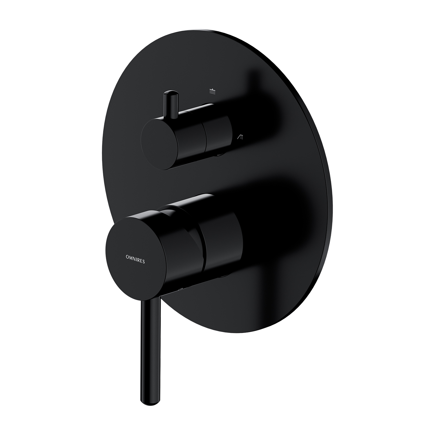 Omnires Y mitigeur bain-douche encastrée noir Y1248ROBL