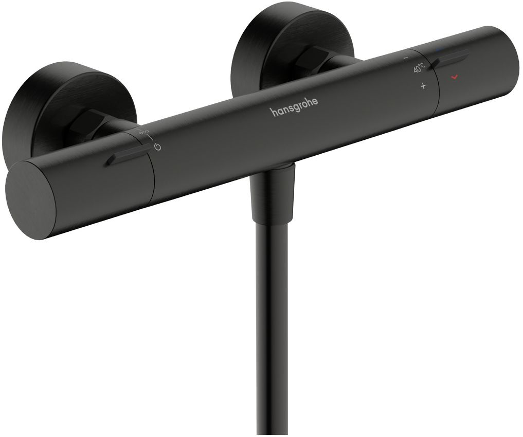 Hansgrohe Ecostat Fine mitigeur de douche murale oui chrome-noir 13324340
