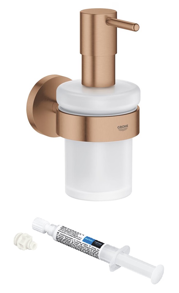 Set distributeur de savon Grohe Start 41195DL0, colle Grohe QuickGlue 41127000