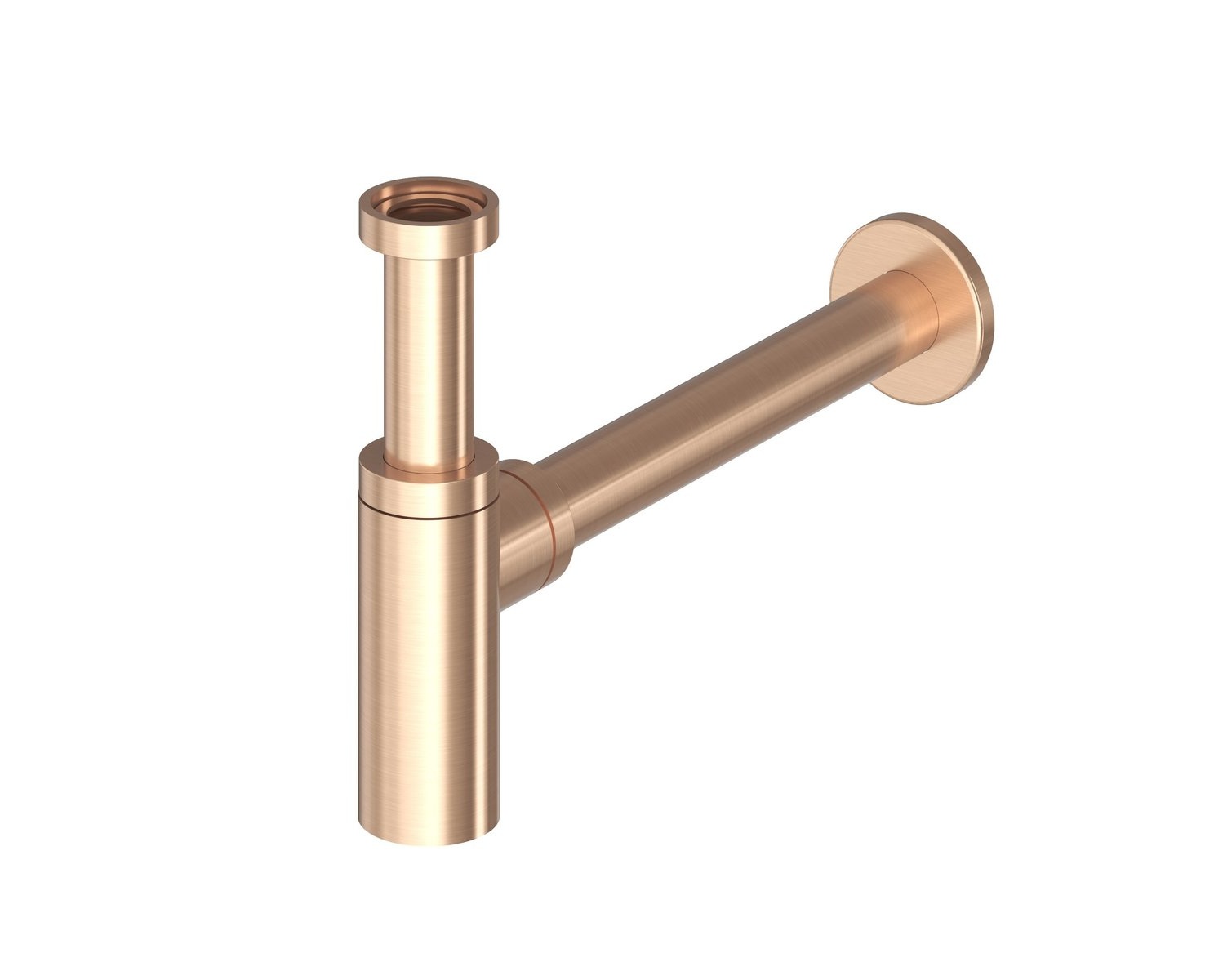 Ravak siphon de lavabo or rose X01842