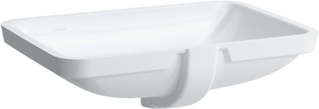 Laufen Pro lavabo 60x40 cm rectangulaire sous plan blanc brillant H8119694001091