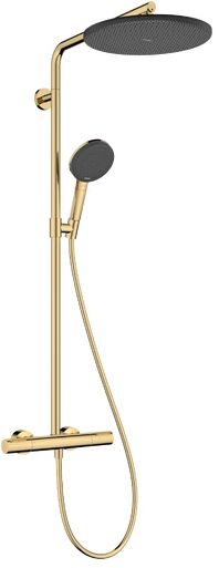 Hansgrohe Raindance Alive S ensemble de douche mural avec thermostat oui doré 24594990