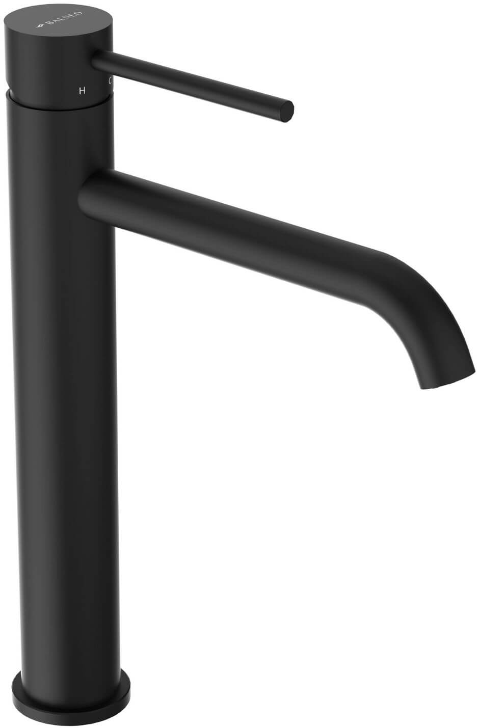 Balneo Cascade mitigeur de lavabo sur pied noir H0101060201