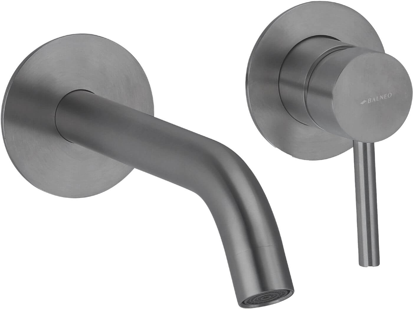 Balneo Cascade mitigeur de lavabo encastrée graphite H0101070202