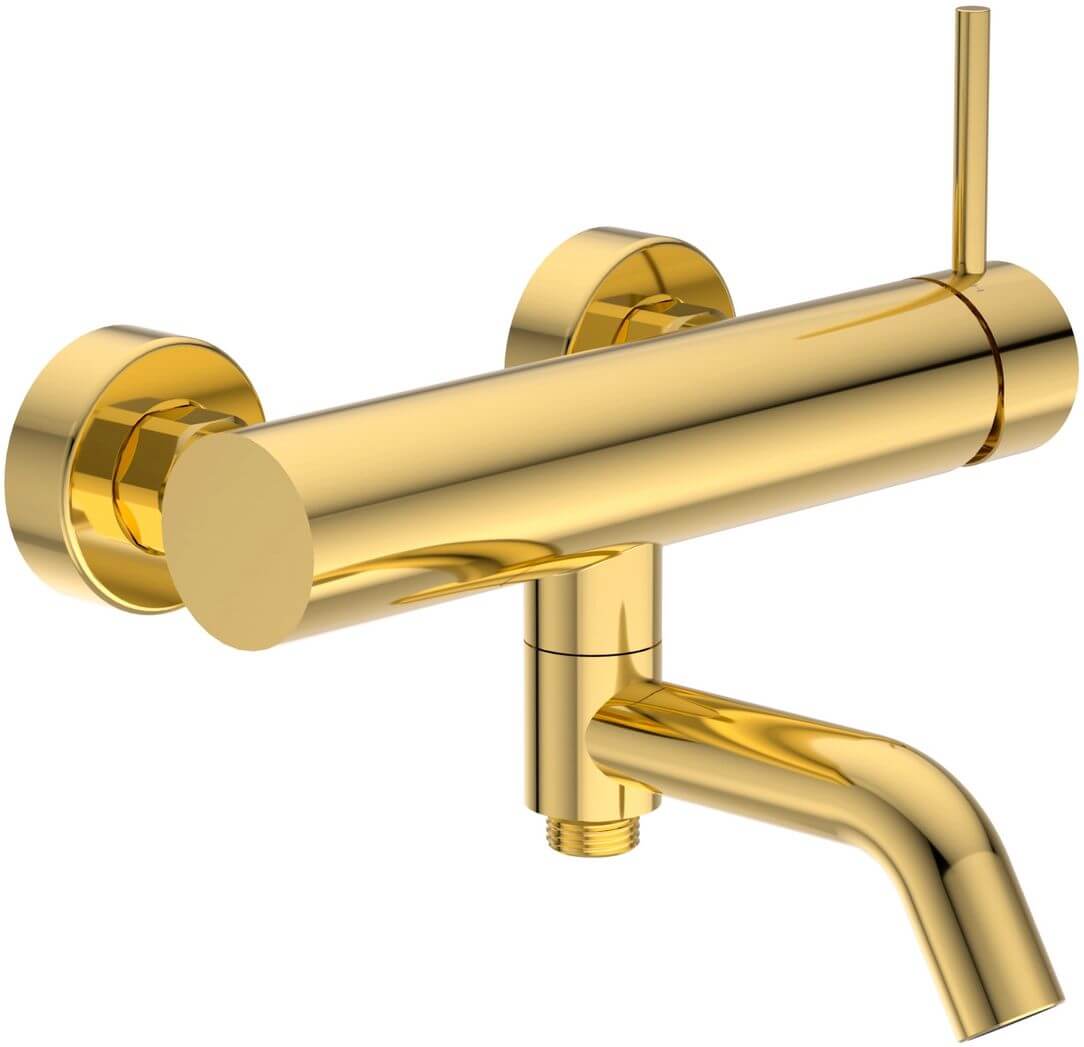Balneo Cascade mitigeur bain-douche murale doré H0201030403