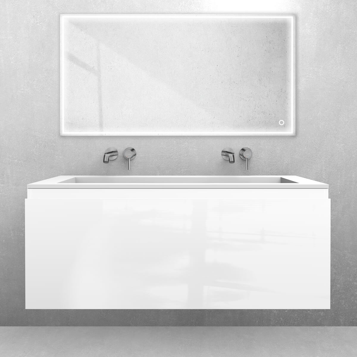 Set lavabo Oltens Stila 40204900, armoire Oltens Vernal 60016000
