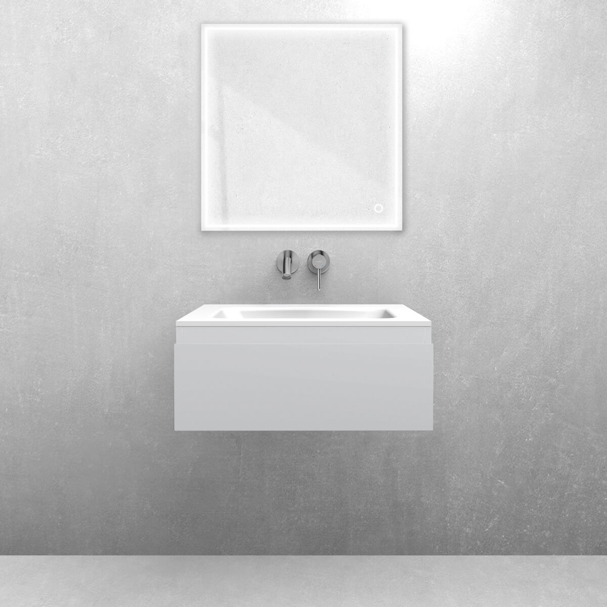 Set lavabo Oltens Kalla 40207000, armoire Oltens Vernal 60009700