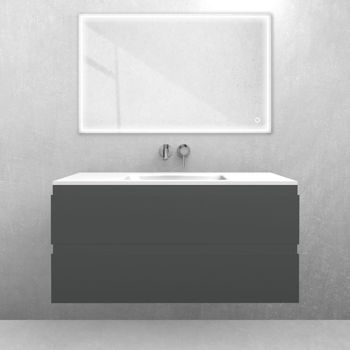 Set armoire Oltens Vernal 60002400, lavabo Oltens Kalla 40208000