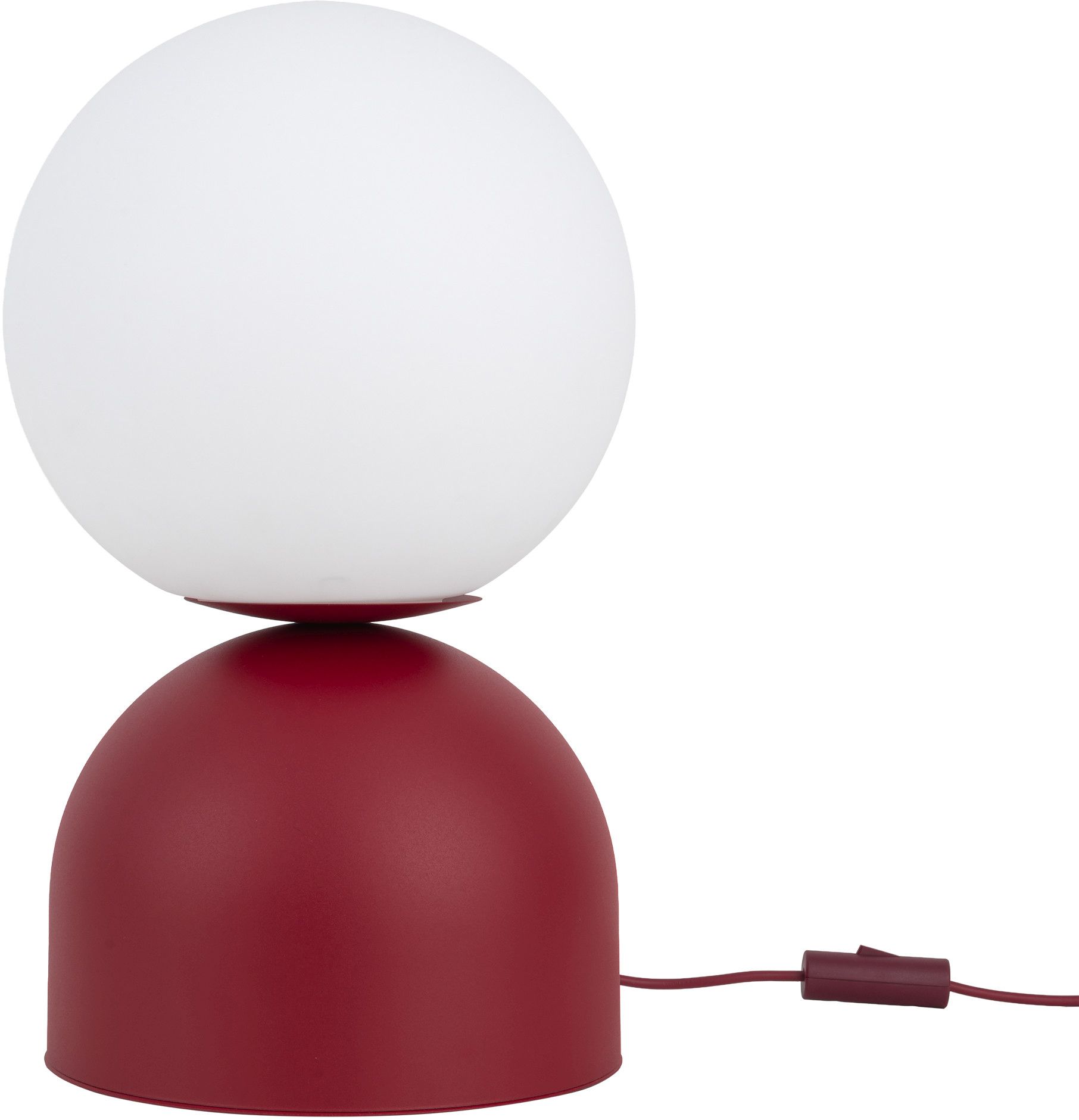 TK Lighting Miki veilleuse pour enfant 1x8 W blanc-bordeaux 16216
