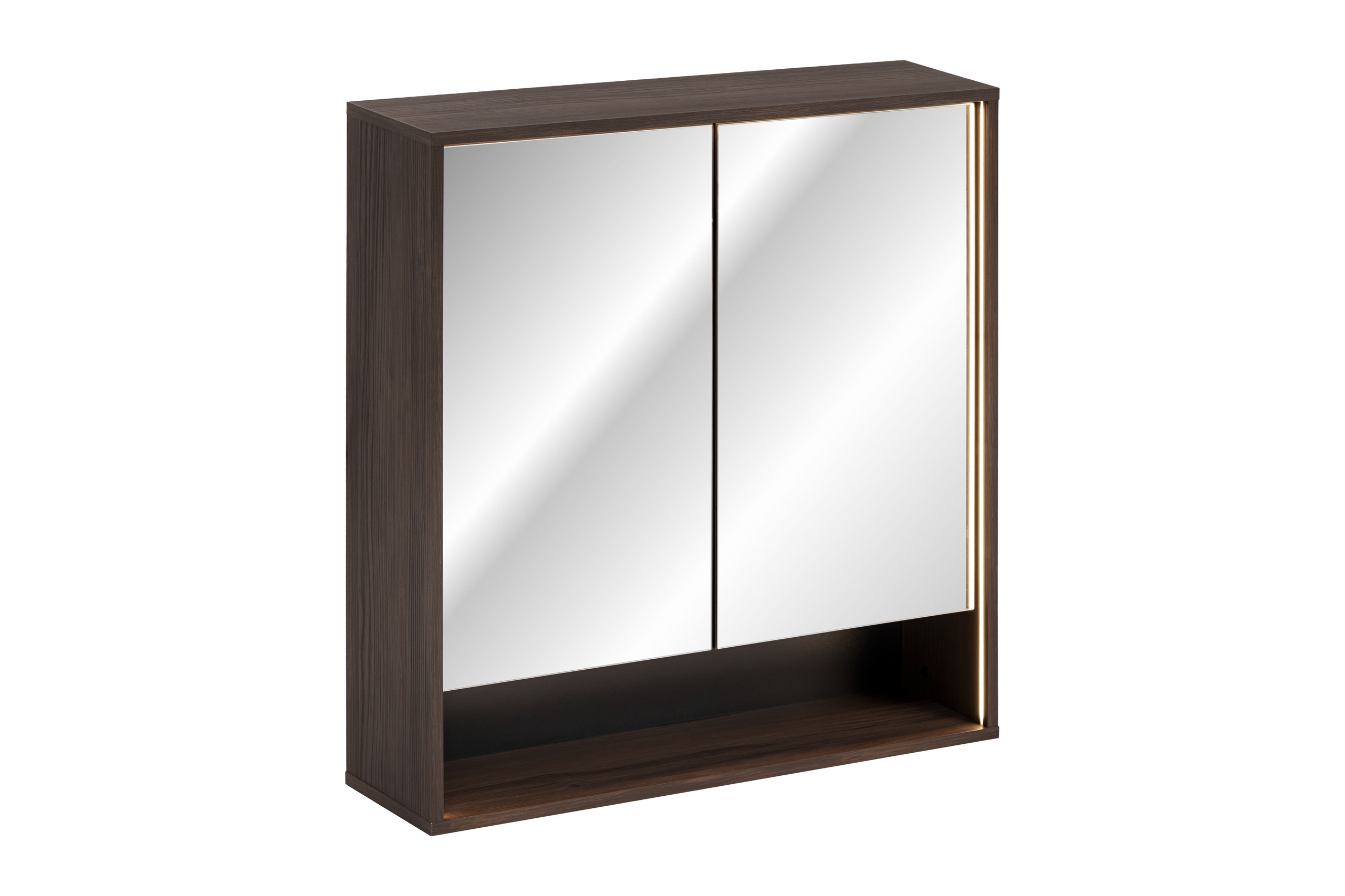 Comad Dorothy Ristretto armoire 80x20x85 cm avec miroir chêne DOROTHY RISTRETTO 84-80-2D
