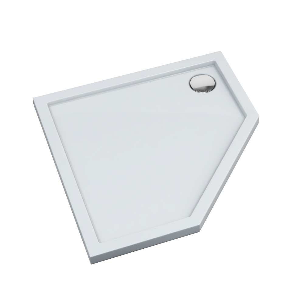 Schedline Sharper receveur de douche rectangulaire 100x100 cm blanc 3S.S2PK-100100