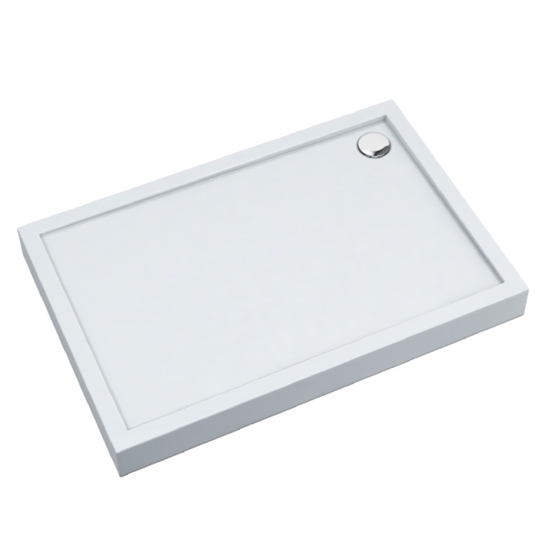 Schedline Cameron receveur de douche rectangulaire 180x75 cm blanc 3ST.C1P-75180