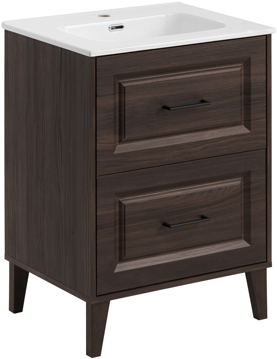 Set armoire Comad Dorothy Ristretto DOROTHY RISTRETTO 82-60-46-2S, lavabo Comad Go GO60/DP-8095