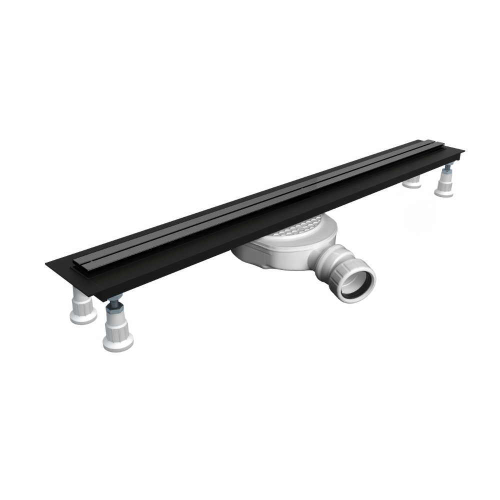 Schedline Graphite Slight DUO 2w1 couvercle de drain linéaire 120 cm graphite SCH059/SLX/DPG