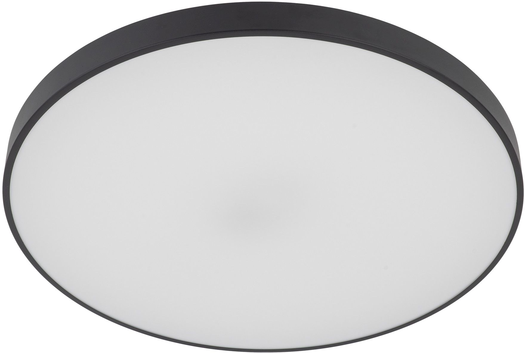 TK Lighting Velis plafonnier 1x60 W blanc-noir 18292