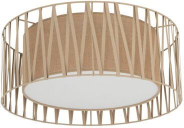 TK Lighting Harmony Sabia plafonnier 4x15 W beige 11464