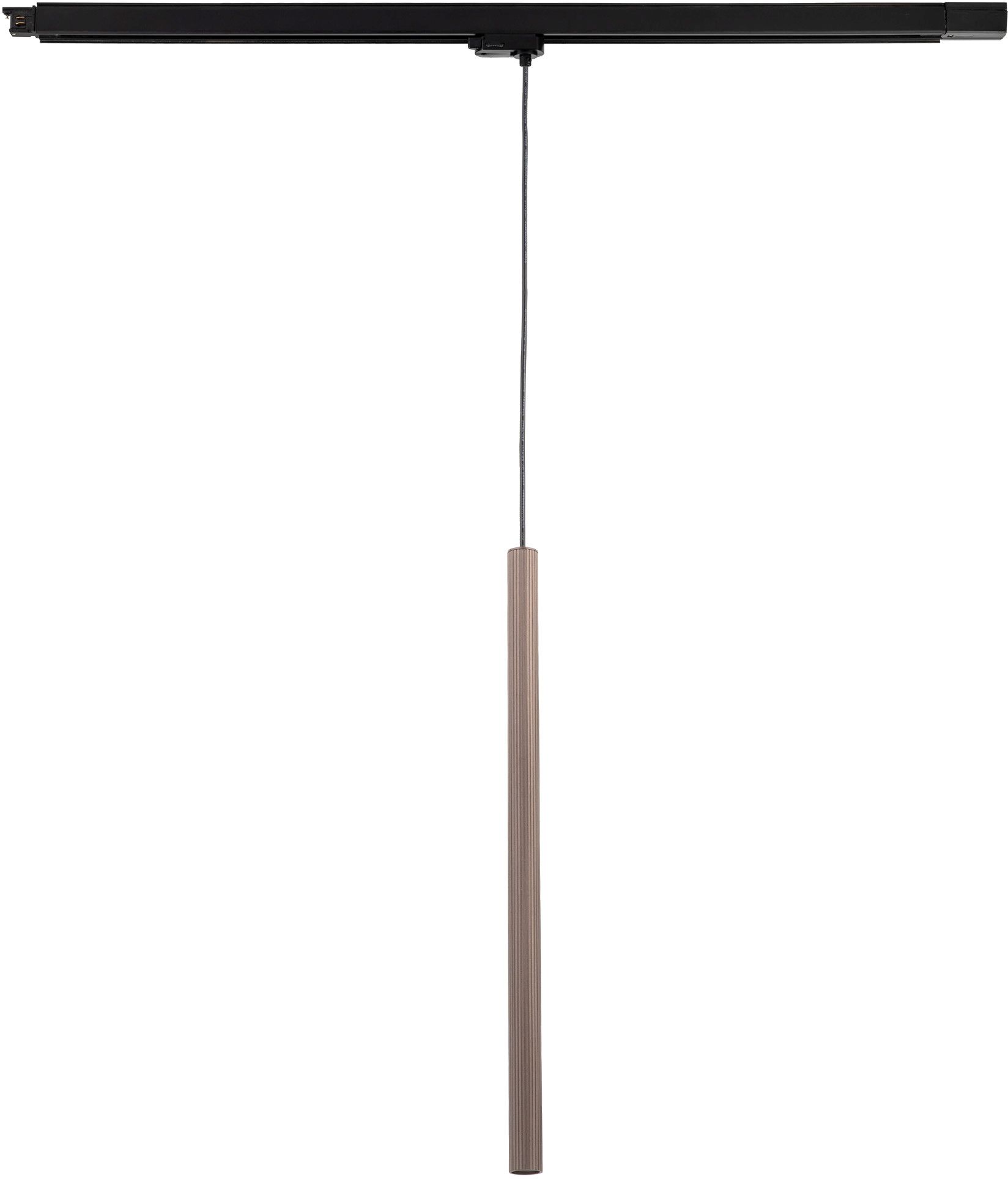 TK Lighting Tracer lampe pour rail collecteur 1x8 W marron 11678