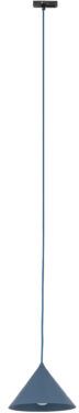 TK Lighting Tracer Cono lampe pour rail collecteur 1x15 W bleu 11683
