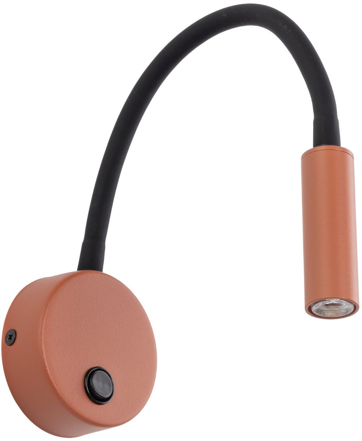 TK Lighting Lagos applique murale 1x8 W noir-rouge 11448