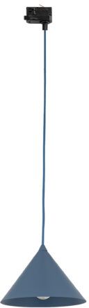 TK Lighting Tracer Cono lampe pour rail collecteur 1x15 W bleu 11680