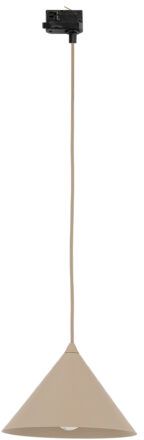 TK Lighting Tracer Cono lampe pour rail collecteur 1x15 W sable 11672