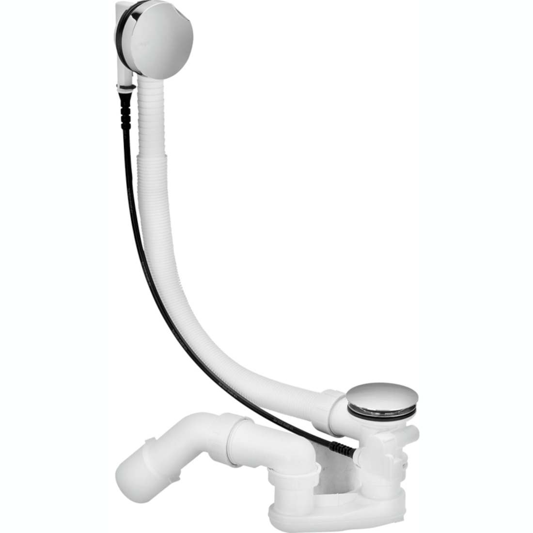 Schedline siphon de baignoire chrome SDWV1