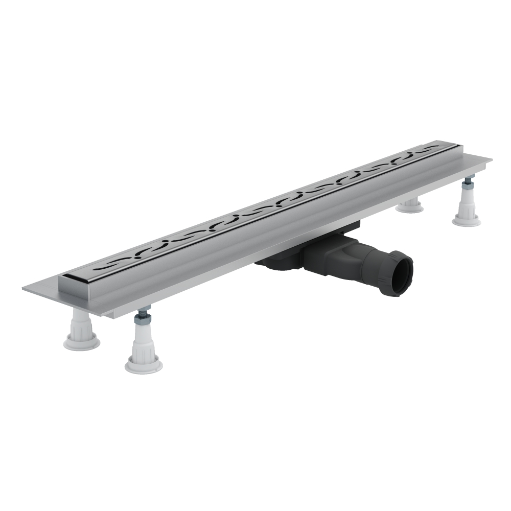 Schedline Slight Line Low évacuation linéaire 70 cm acier SOLSP-70035LOW