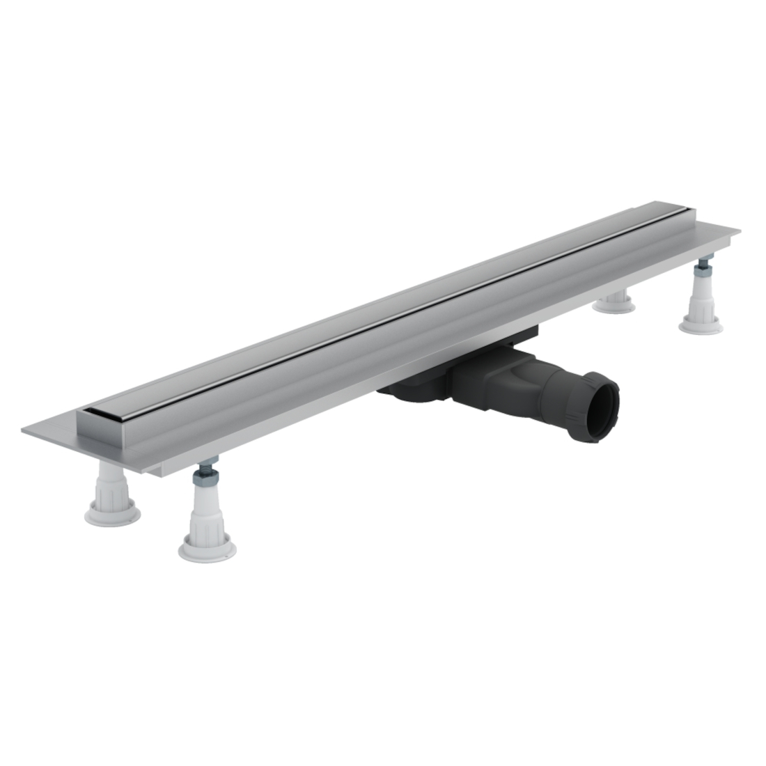 Schedline Slight Line Low évacuation linéaire 90 cm acier SOLSL-90035LOW