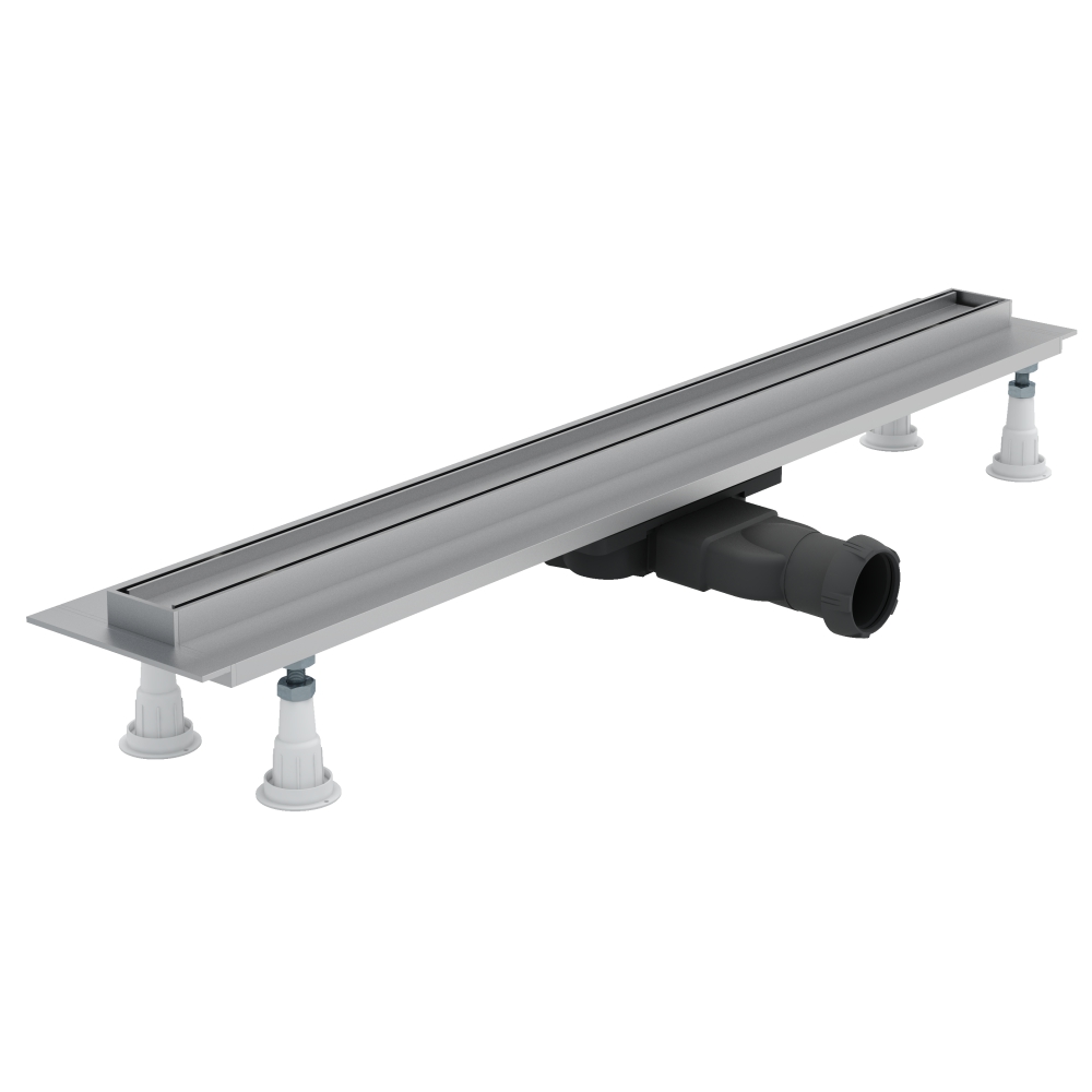 Schedline Slight Line Low évacuation linéaire 80 cm acier SOLPL-80035LOW