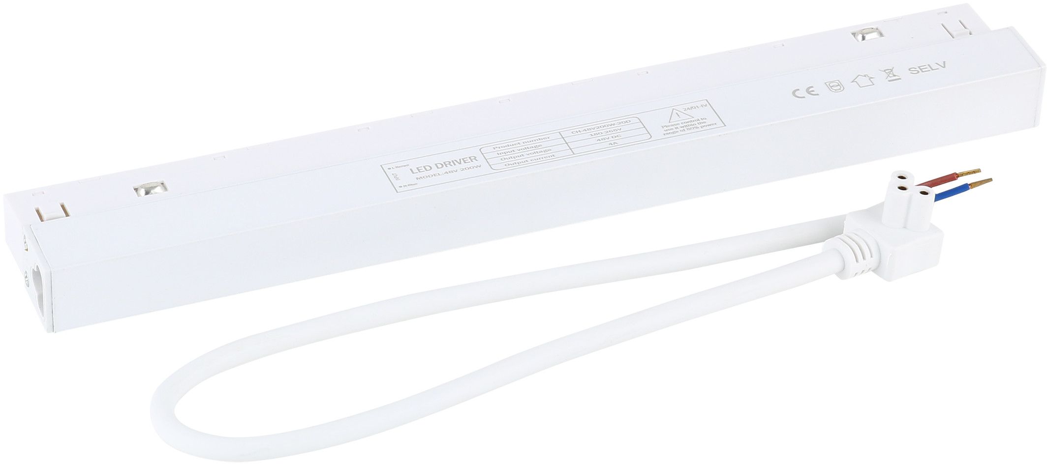 TK Lighting Magnetic Easy Line alimentation pour rail x W blanc 18250