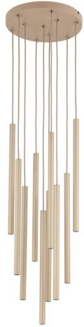 TK Lighting Ferro lampe suspendue x W sable 11494