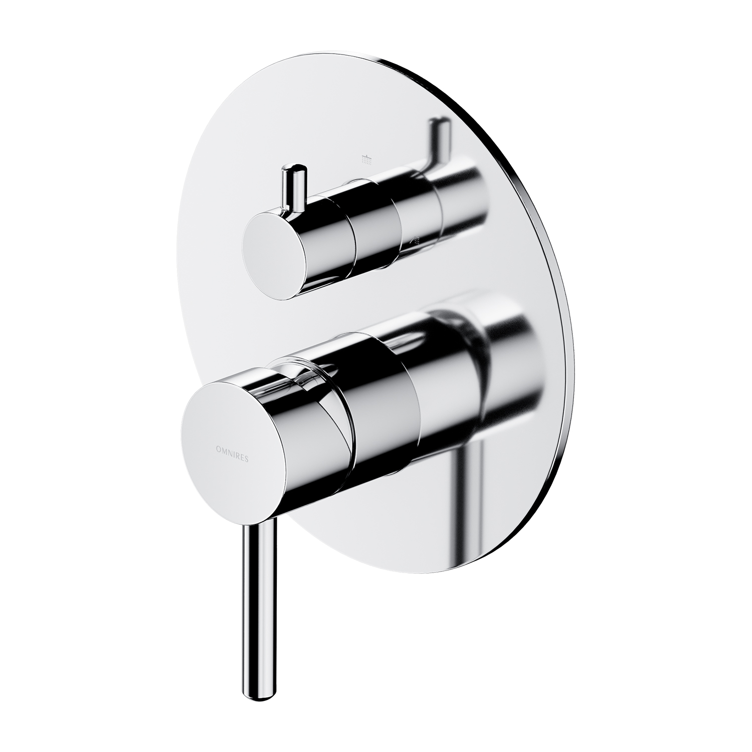 Omnires Y mitigeur de douche encastrée chrome Y1247ROCR
