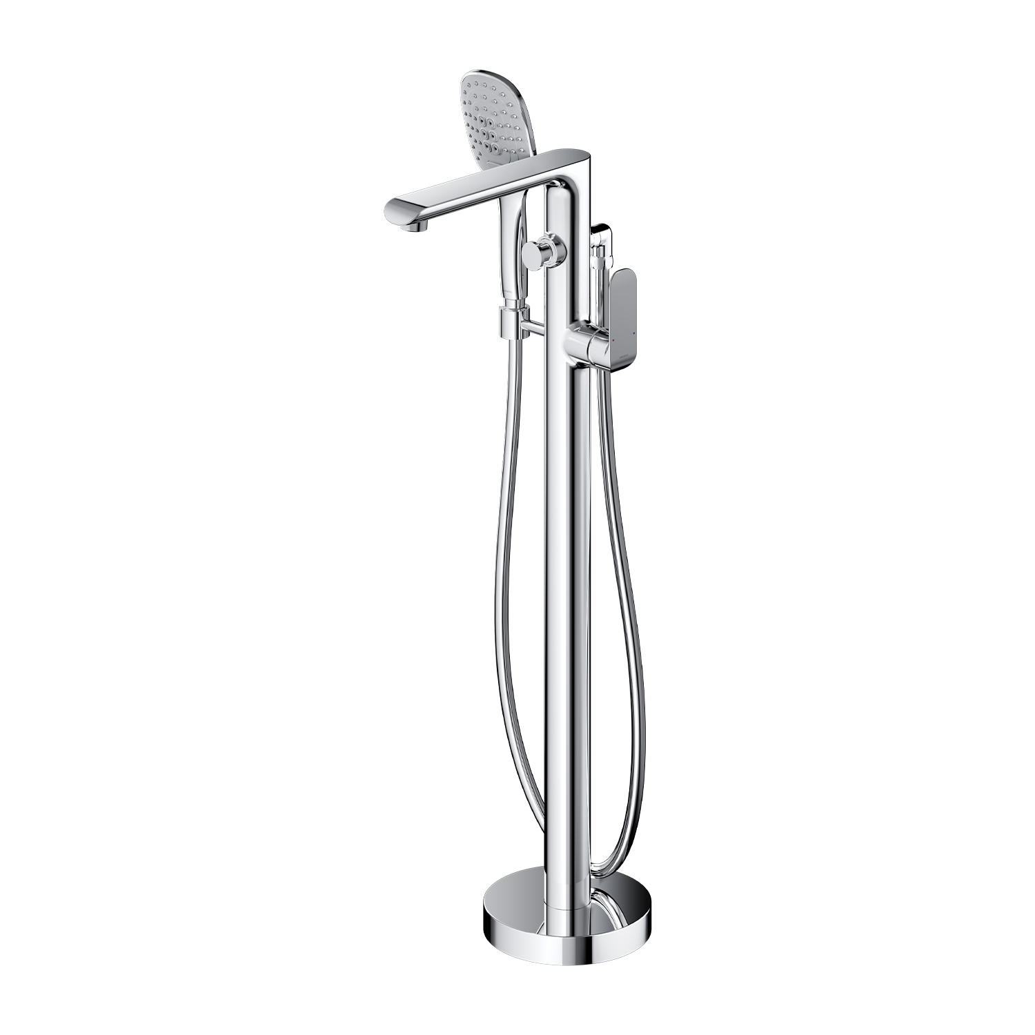 Omnires Sacramento mitigeur bain-douche autoportante chrome SC2333XCR
