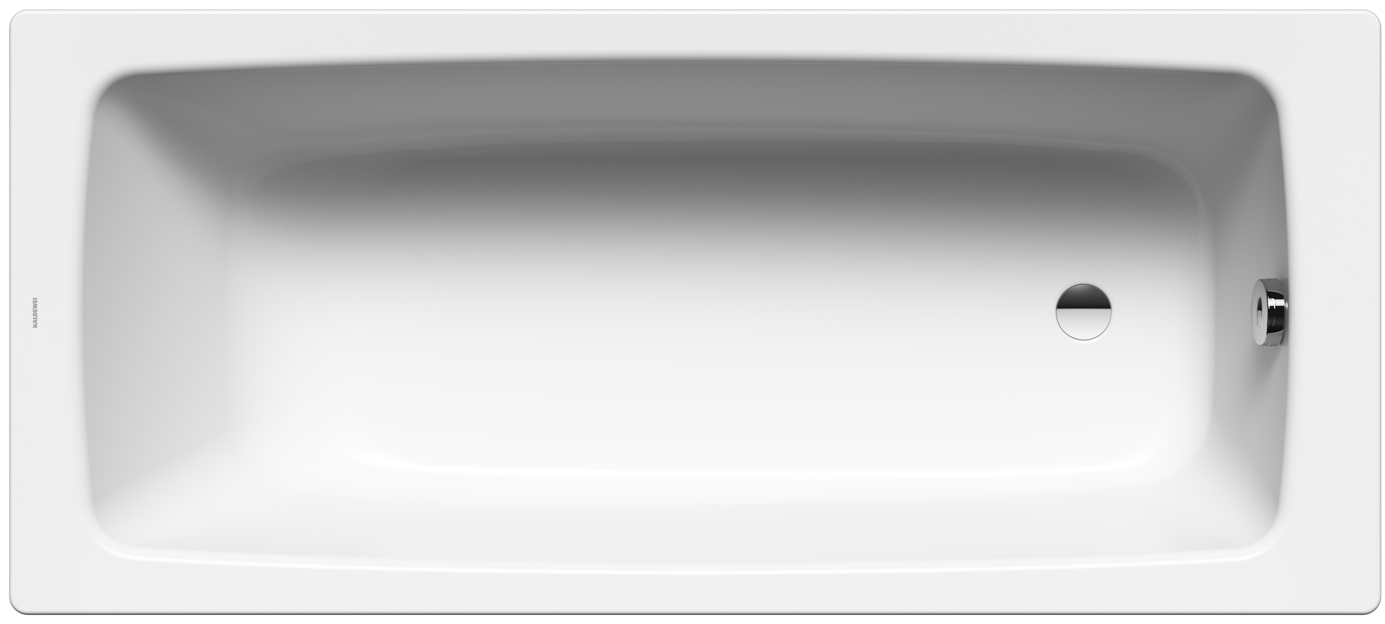 Kaldewei Cayono baignoire rectangulaire 180x80 cm blanc 275100011001
