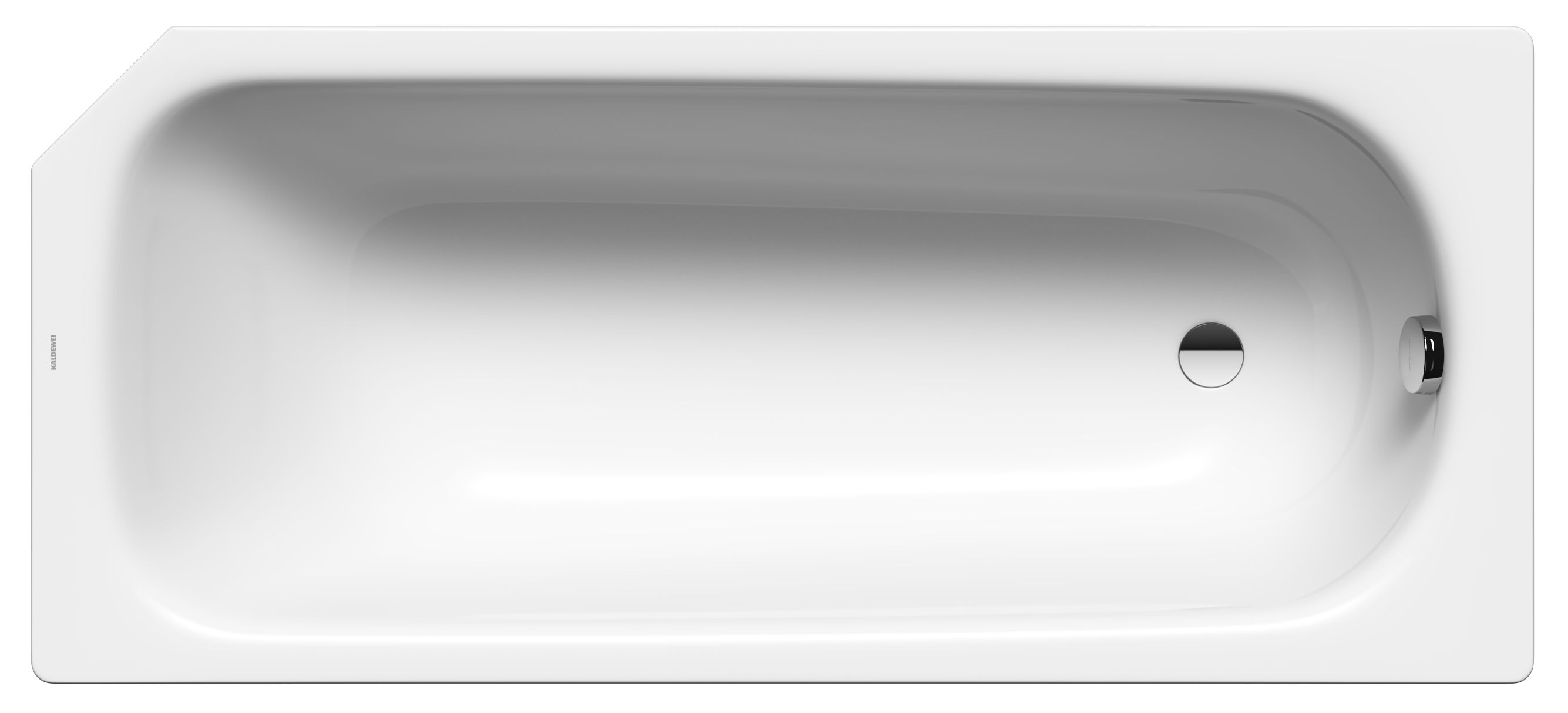 Kaldewei Saniform V1-V4 baignoire rectangulaire 160x70 cm blanc 192200011001