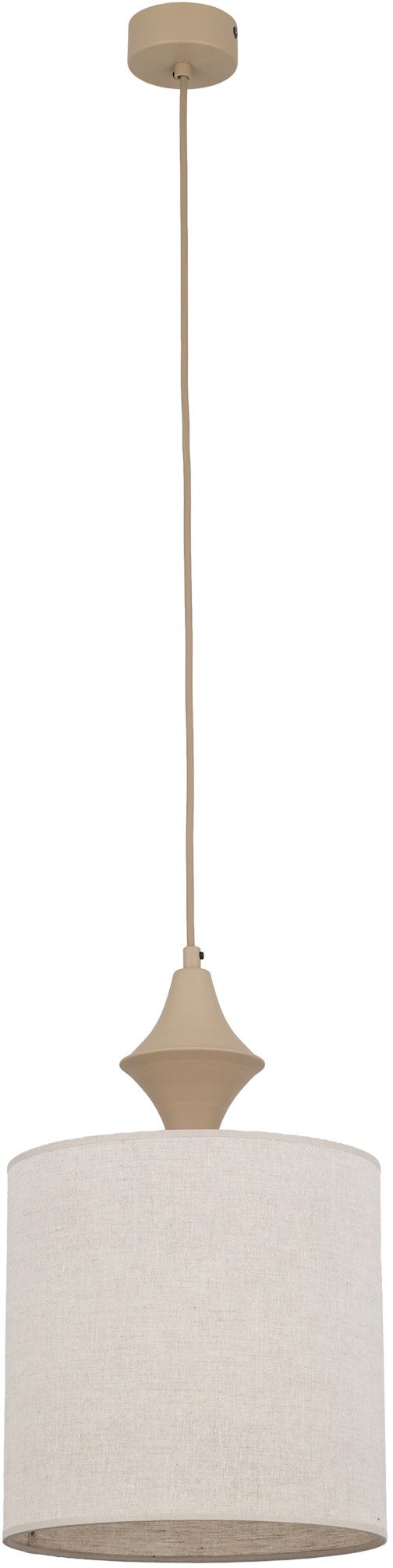 TK Lighting Amura lampe suspendue 1x15 W gris/cendre 11437