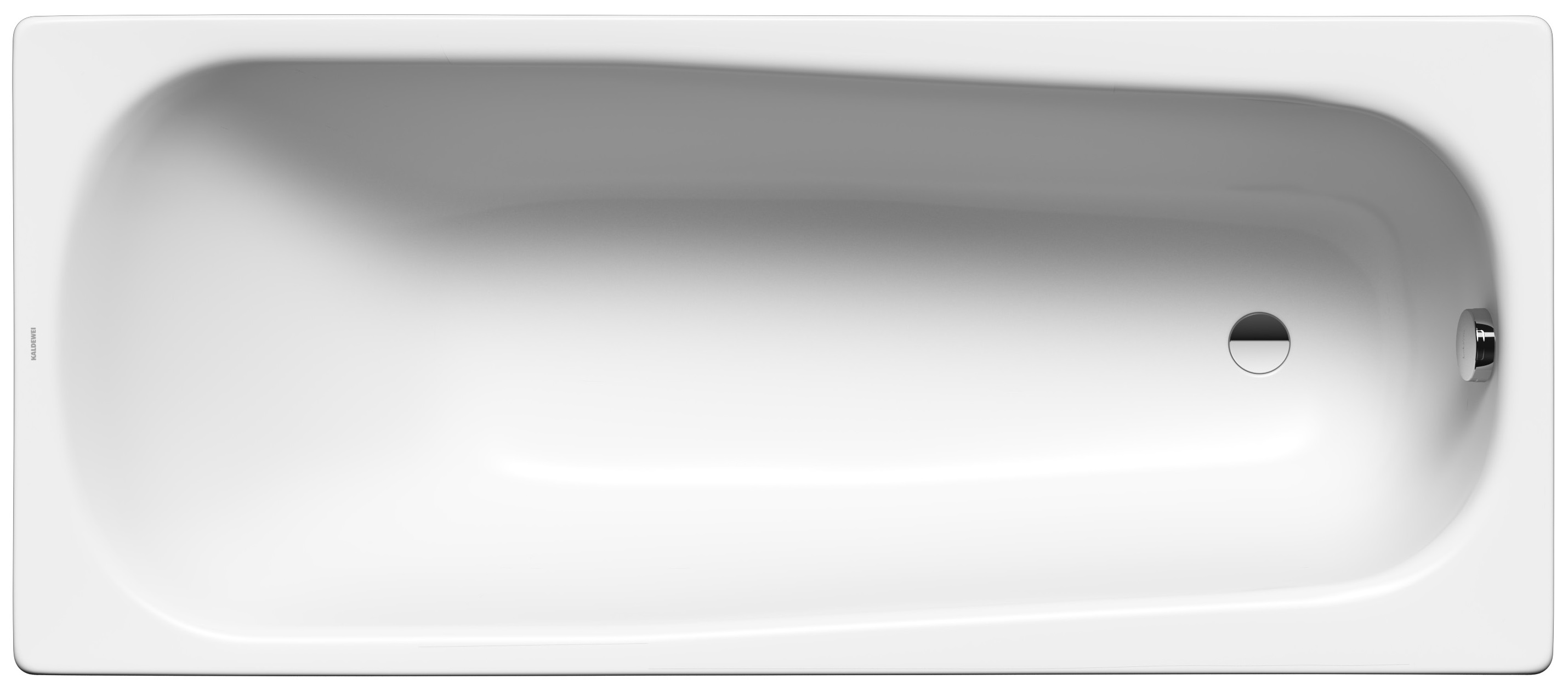Kaldewei Saniform baignoire rectangulaire 175x75 cm blanc 112200011001