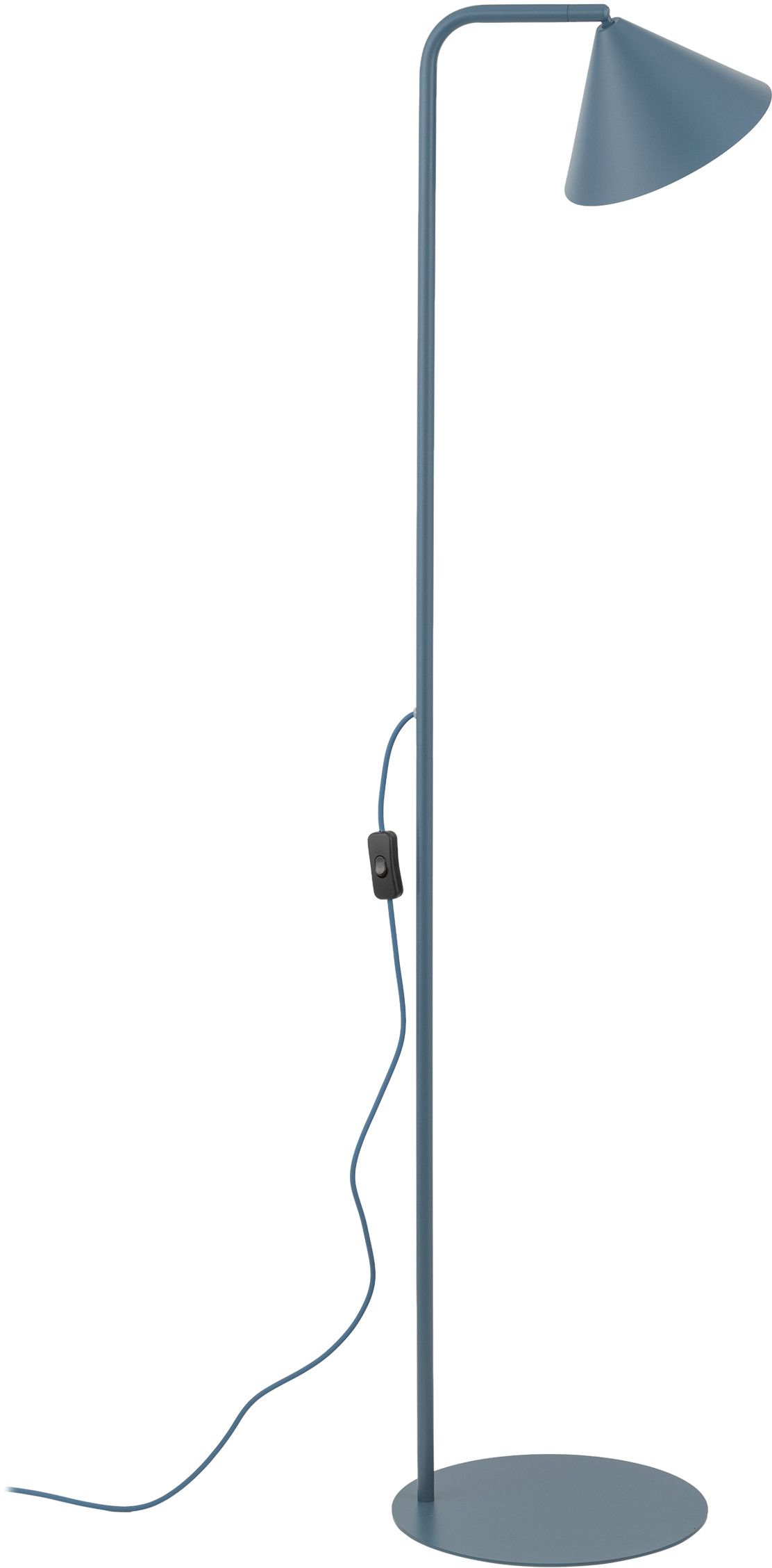 TK Lighting Cono lampadaire 1x W bleu 16206