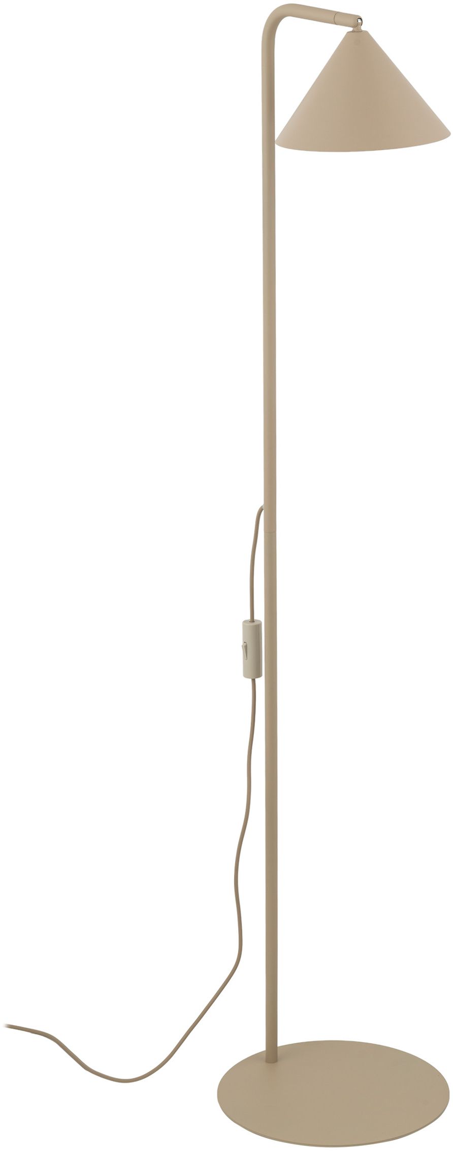 TK Lighting Cono lampadaire 1x W sable 16204