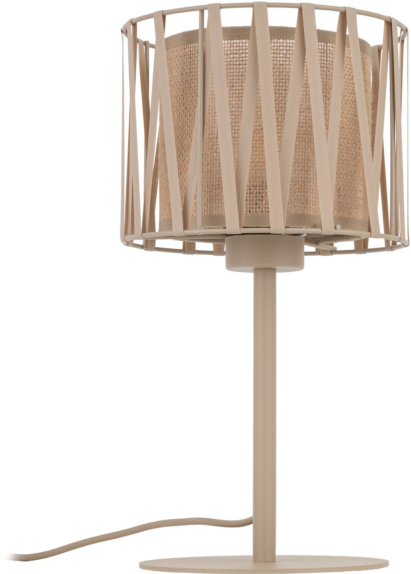 TK Lighting Harmony lampe de table 1x15 W sable 16198
